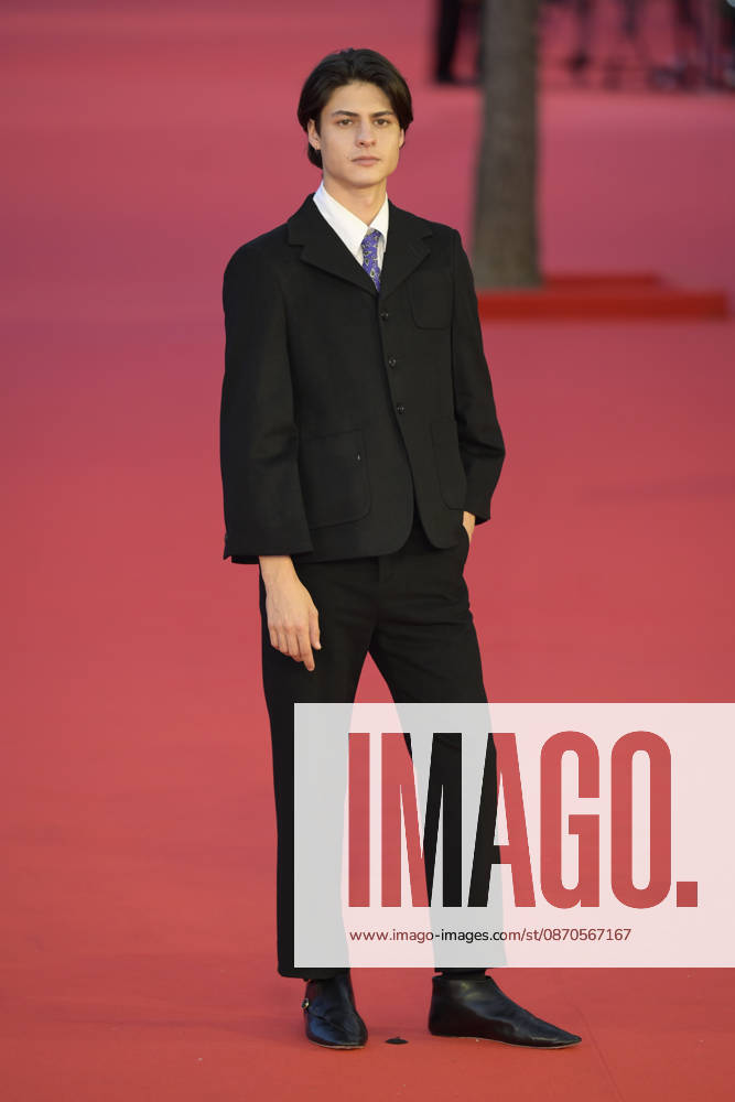 La bola negra red carpet in Rome, Italy - 23 Oct 2026 Milo Quifes attends the red carpet of movie La Bola negra at Rome Film fest 2026 at Auditorium Parco della Musica. Rome Italy