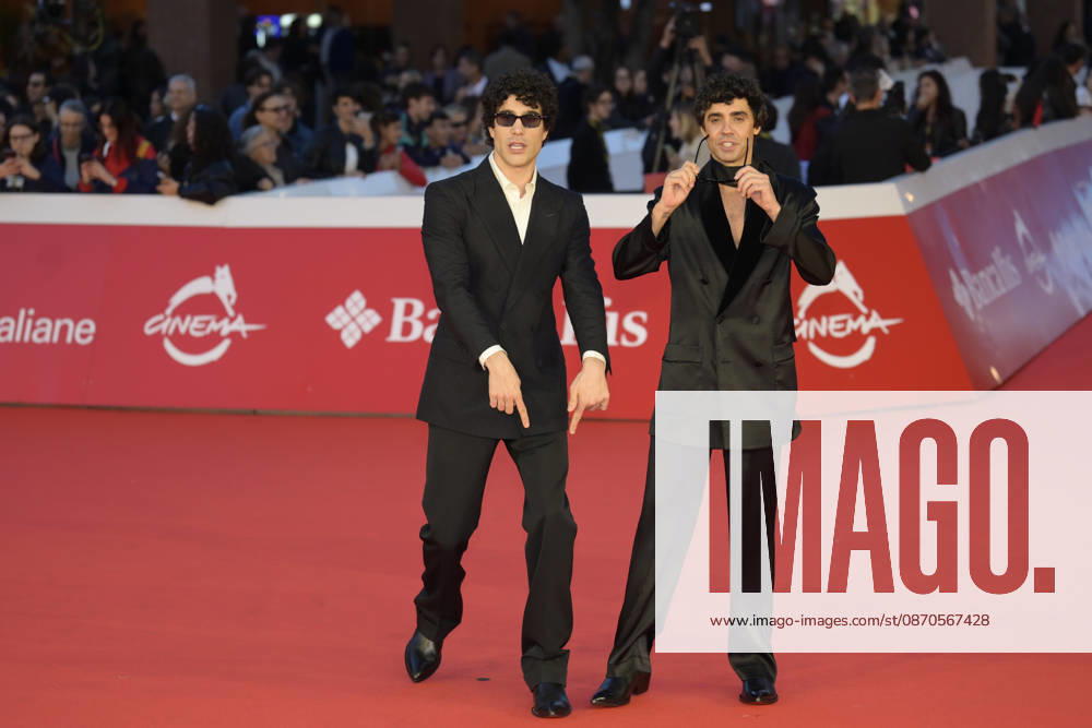 Javier Calvo (l) and Javier Ambrossi (r) attend the red carpet of movie La Bola negra at Rome Film fest 2026 at Auditorium Parco della Musica. Rome Italy - ZUMAs197 20261023_aaa_s197_257