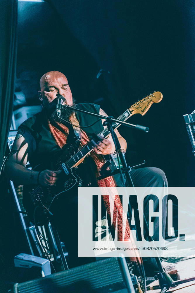 Music Concert - Drink The Sea - Usa & Europe 2026 Tour Alain Johannes play the guitar and sing during Drink The Sea - Usa & Europe 2026 Tour, Music Concert in Rome, Italy, October 22 2026 Rome Monk Roma Italy