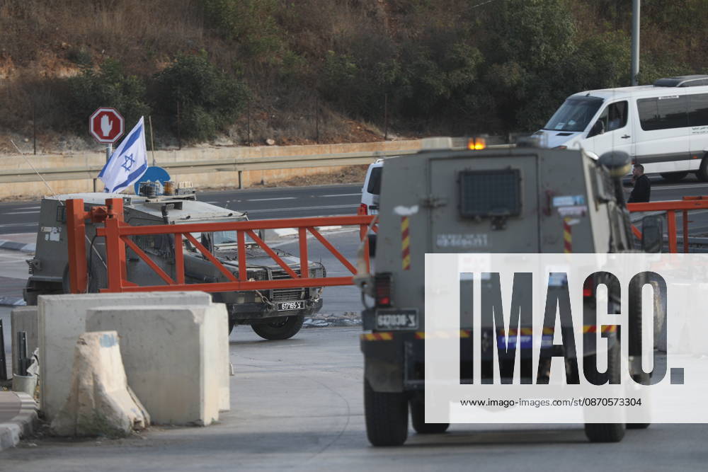 Israeli Forces Close Northern Entrance to Hebron Following Deadly Shooting Israeli forces block the northern entrance to the West Bank city of Hebron, preventing vehicles from passing through, on October 24, 2026. The closure is part of broader restrictions on access roads and Palestinian movement following a shooting attack in the area on October 23 that killed two Israeli soldiers, according to Israeli authorities. Photo by Mamoun Wazwaz apaimages Hebron West Bank Palestinian Territory 241026_Hebron_MW_03(5)