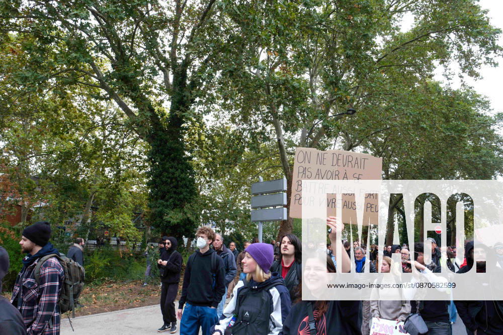 Toulouse 24 octobre 2026 manifestation (ACTE II )contre la vie chère