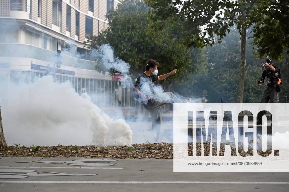 PROTESTS ON OCTOBER 24 PHOTOPQR LE MIDI LIBRE JEAN MICHEL MART MONTPELLIER 10 24 2026 MONTPELLIER, OCTOBER 24, 2026 PROTEST BANNED IN FRONT OF THE ZUCC BRIDGEARELLI France Oct. 24, 2026 Another day of protests this Saturday, and amid fears of renewed violence and looting, restrictions on freedom of movement and assembly have multiplied, drawing sharp criticism from civil liberties groups MONTPELLIER HERAULT France