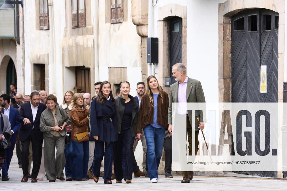Oviedo Princess Leonor and Princess Sofia and Queen Letizia and King Felipe visited Llanes to present the Exemplary Town of Asturias 2026 award, which this year has been granted to the Santa Ana Fishermen’s Guild (Cofradía de Pescadores Santa Ana), in Llanes, Asturias. No Spain