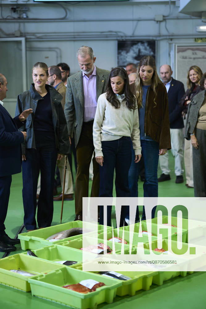 Oviedo Princess Leonor and Princess Sofia and Queen Letizia and King Felipe visited Llanes to present the Exemplary Town of Asturias 2026 award, which this year has been granted to the Santa Ana Fishermen’s Guild (Cofradía de Pescadores Santa Ana), in Llanes, Asturias. No Spain