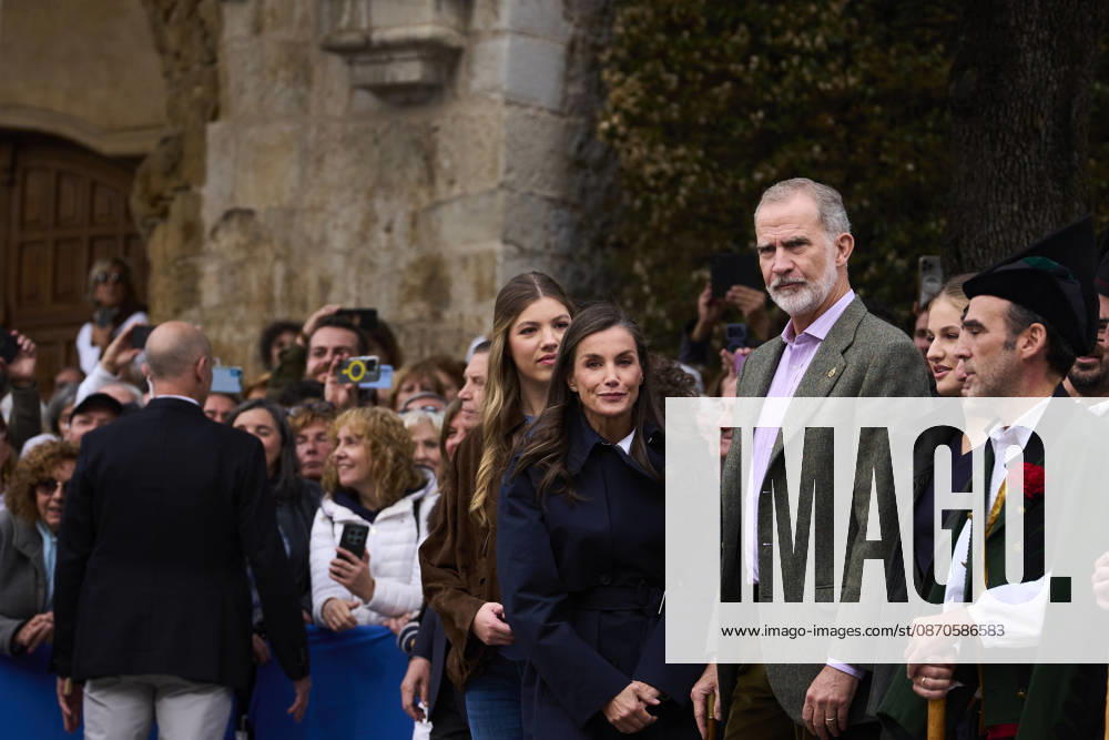 Oviedo Princess Leonor and Princess Sofia and Queen Letizia and King Felipe visited Llanes to present the Exemplary Town of Asturias 2026 award, which this year has been granted to the Santa Ana Fishermen’s Guild (Cofradía de Pescadores Santa Ana), in Llanes, Asturias. No Spain