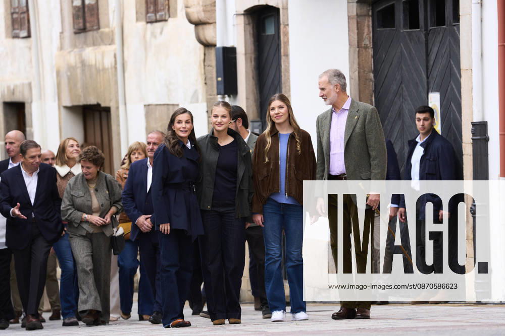 Oviedo Princess Leonor and Princess Sofia and Queen Letizia and King Felipe visited Llanes to present the Exemplary Town of Asturias 2026 award, which this year has been granted to the Santa Ana Fishermen’s Guild (Cofradía de Pescadores Santa Ana), in Llanes, Asturias. No Spain
