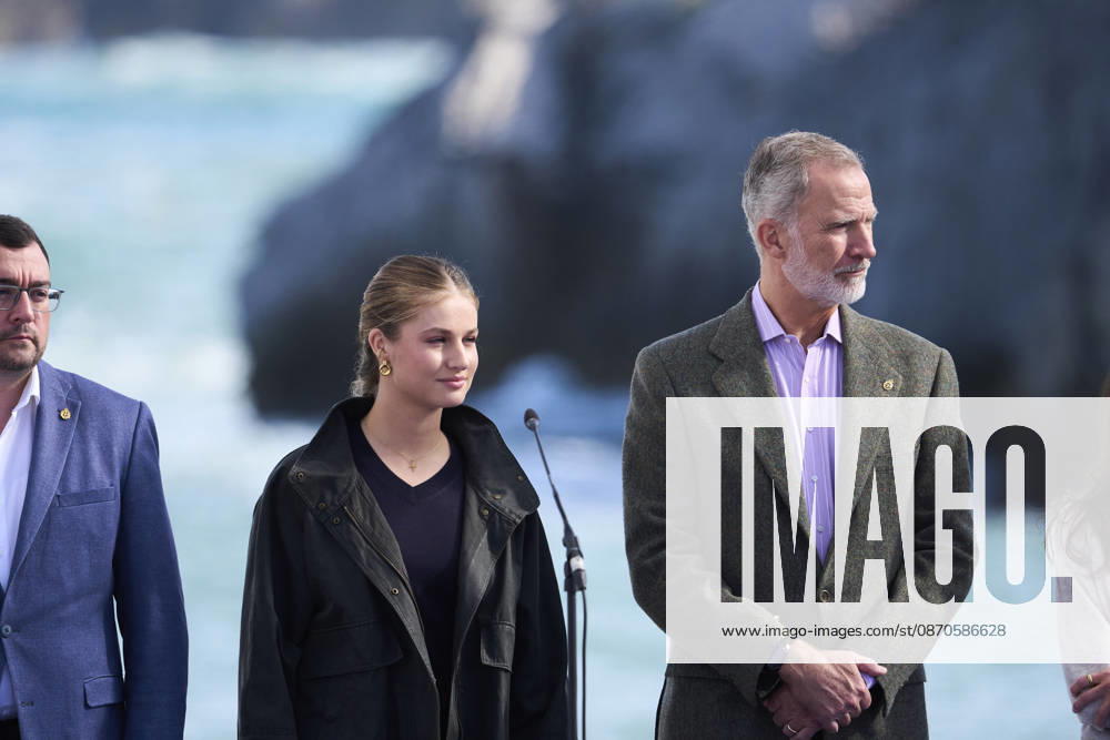 Oviedo Princess Leonor and Princess Sofia and Queen Letizia and King Felipe visited Llanes to present the Exemplary Town of Asturias 2026 award, which this year has been granted to the Santa Ana Fishermen’s Guild (Cofradía de Pescadores Santa Ana), in Llanes, Asturias. No Spain