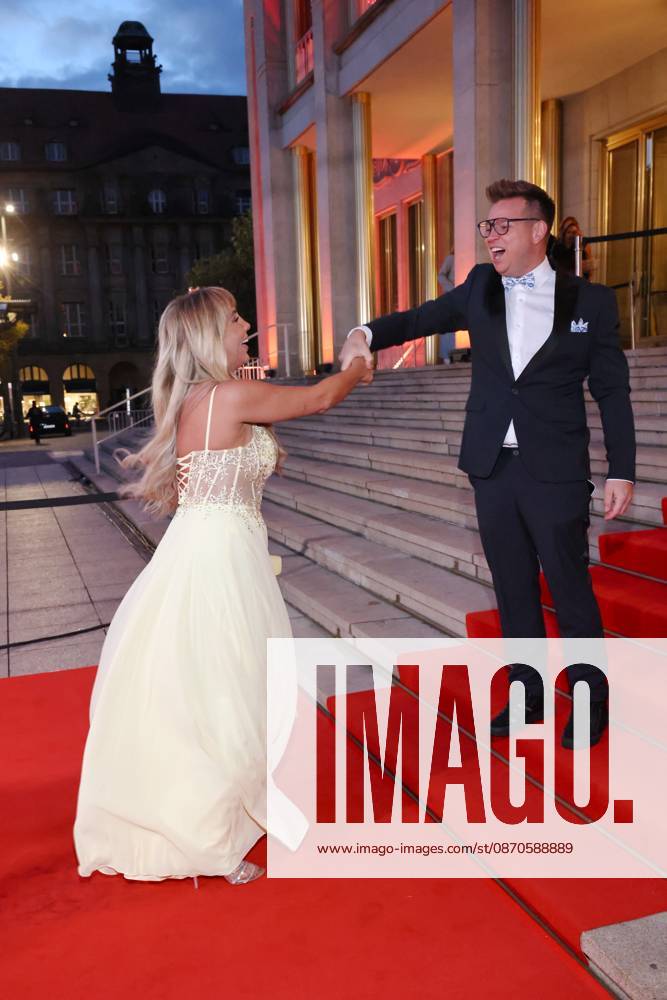 Leipzig Opera Ball 2026: Annemarie Eilfeld, Dominik Ledea; Leipzig Opera Ball 2026, Leipzig Opera, Date: October 24, 2026