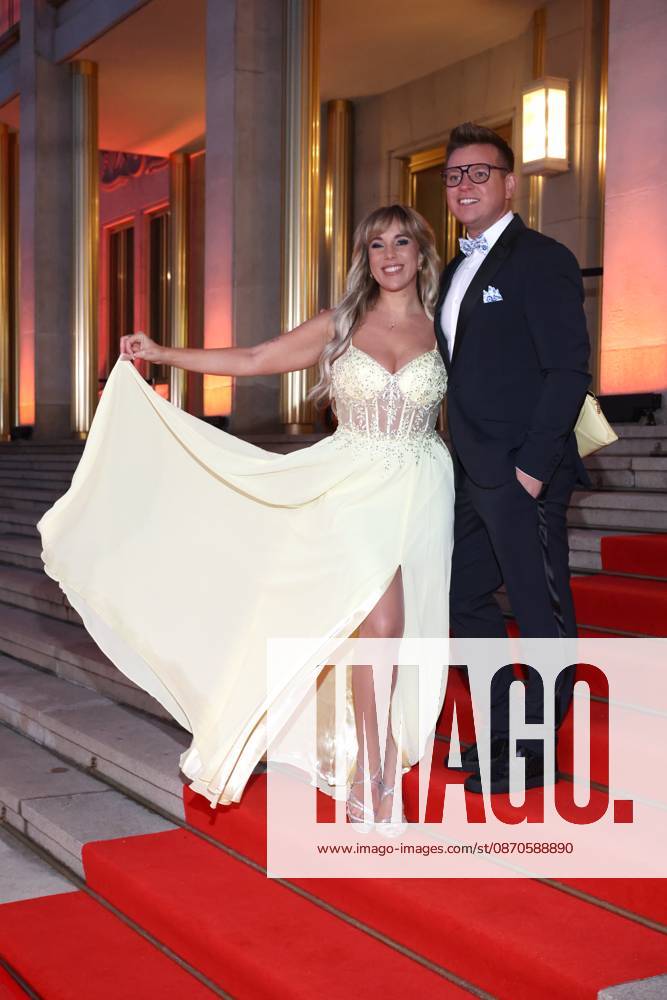 Leipzig Opera Ball 2026: Annemarie Eilfeld, Dominik Ledea; Leipzig Opera Ball 2026, Leipzig Opera, Date: October 24, 2026