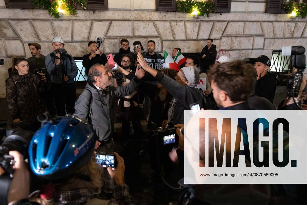 IPA90124701 - Protest Against Rising Living Costs: Rome, October 24, 2026 March Organized by the October 17 Movement