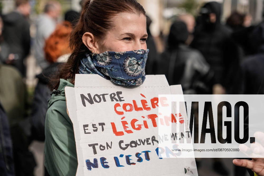 Police intervene in demonstrators amid ongoing protests in Nancy NANCY, FRANCE - OCTOBER 24: Protesters holding banners gather as police take security measures during a demonstration amid ongoing social and political tensions in Nancy, France, on October 24, 2026. Muhammed Said Tako Anadolu Nancy France. Editorial use only. Please get in touch for any other usage.
