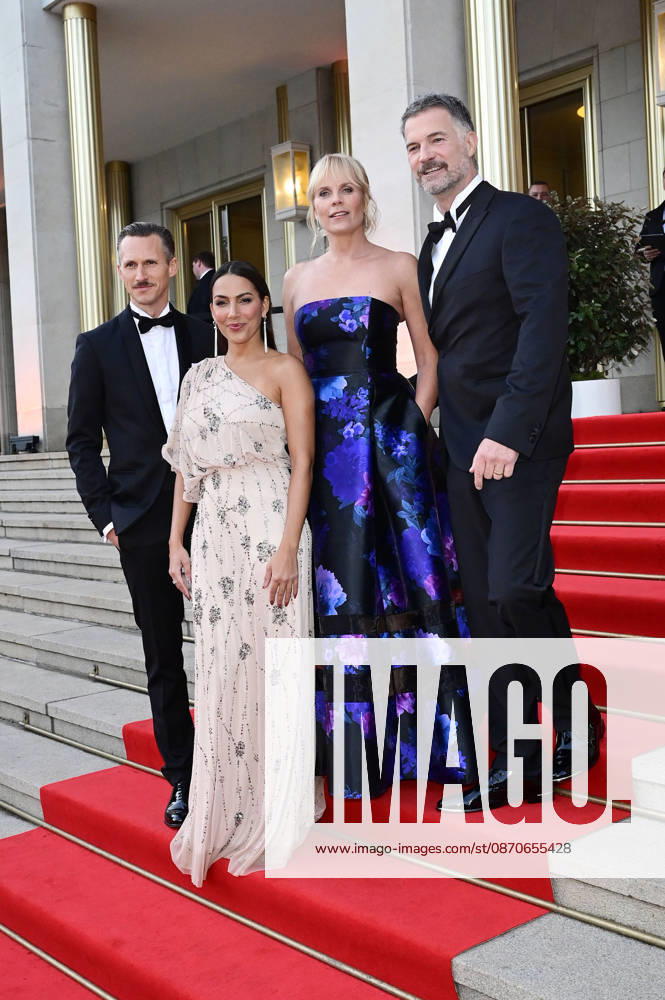 Johannes Hendrik Langer, Amy Mußul, Melanie Marschke, and Simon Böer at the 31st Leipzig Opera Ball 2026 at the Leipzig Opera, Leipzig, October 24, 2026 Foto:xM.xWehnertx xFuturexImagex opernball2026_6324
