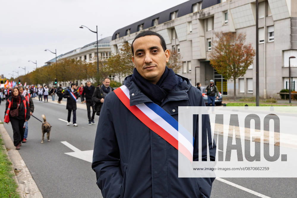 Politics at Demonstration Against French Far-Right Party RN - Orleans Ali Rabeh attends a rally against racism, fascism and imperialism held in Orléans, Loiret, France on October 24, 2026, in opposition to the National Rally congress. Photo by Pascal Avenet ABACAPRESS.COM Orleans France