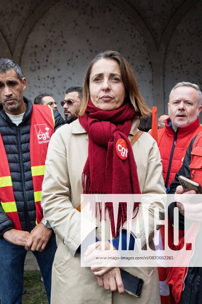 Politics at Demonstration Against French Far-Right Party RN - Orleans Sophie Binet (CGT) attends a rally against racism, fascism and imperialism held in Orléans, Loiret, France on October 24, 2026, in opposition to the National Rally congress. Photo by Pascal Avenet ABACAPRESS.COM Orleans France