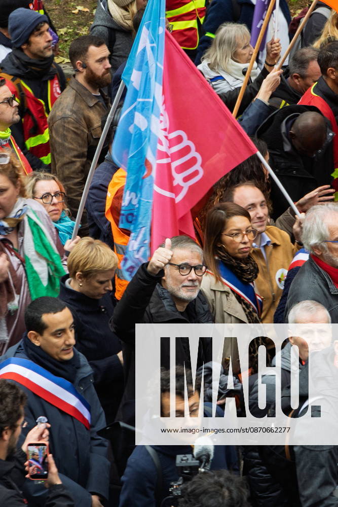 Politics at Demonstration Against French Far-Right Party RN - Orleans Olivier Faure attends a rally against racism, fascism and imperialism held in Orléans, Loiret, France on October 24, 2026, in opposition to the National Rally congress. Photo by Pascal Avenet ABACAPRESS.COM Orleans France