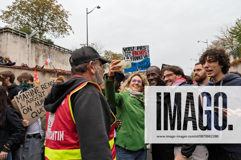 Politics at Demonstration Against French Far-Right Party RN - Orleans Bally Bagayoko (LFI) attends a rally against racism, fascism and imperialism held in Orléans, Loiret, France on October 24, 2026, in opposition to the National Rally congress. Photo by Pascal Avenet ABACAPRESS.COM Orleans France