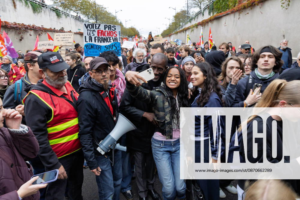 Politics at Demonstration Against French Far-Right Party RN - Orleans Bally Bagayoko (LFI) attends a rally against racism, fascism and imperialism held in Orléans, Loiret, France on October 24, 2026, in opposition to the National Rally congress. Photo by Pascal Avenet ABACAPRESS.COM Orleans France