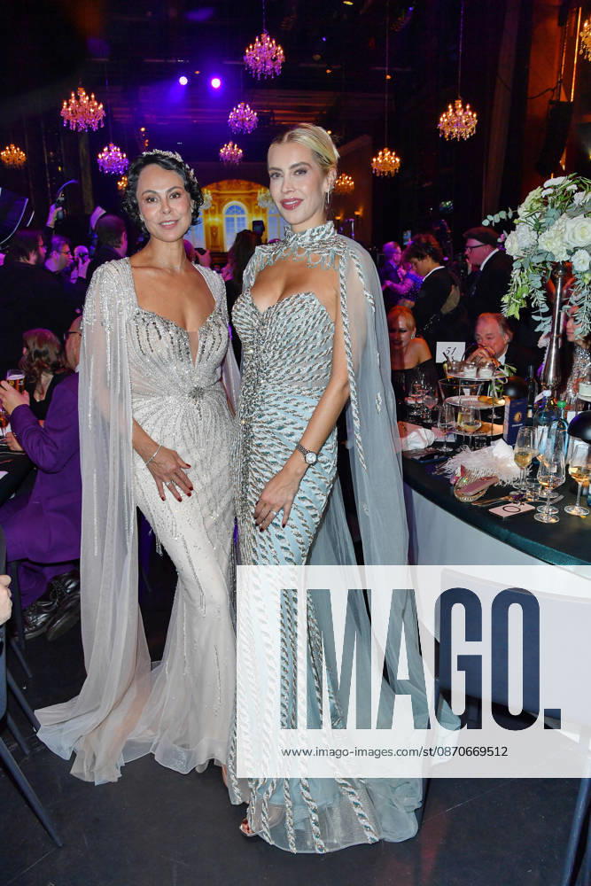 Natalia Yegorova and Verena Kerth at the 2026 Leipzig Opera Ball at the Leipzig Opera on October 24, 2026