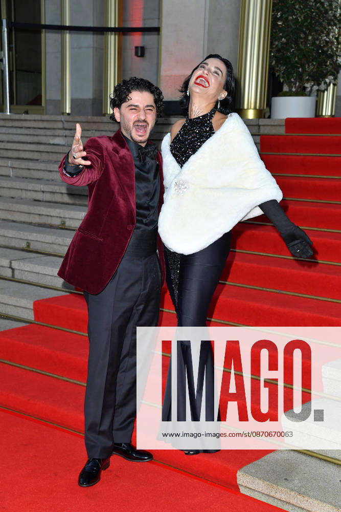 Rauand Taleb and dj trin ty at the 2026 Leipzig Opera Ball at the Leipzig Opera on October 24, 2026