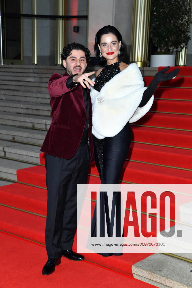 Rauand Taleb and dj trin ty at the 2026 Leipzig Opera Ball at the Leipzig Opera on October 24, 2026