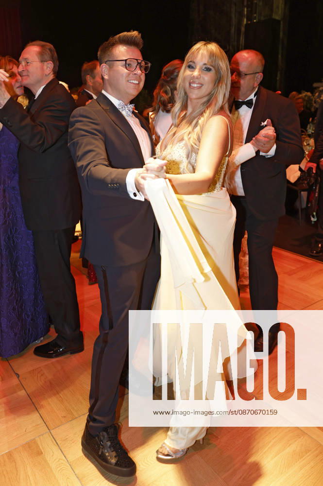 Dominik Ledea and Annemarie Eilfeld at the 31st Leipzig Opera Ball 2026 at the Leipzig Opera, Leipzig, October 24, 2026 Foto:xR.xStoffelsx xFuturexImagex opernball2026_6087