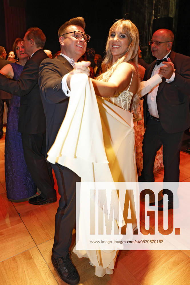 Dominik Ledea and Annemarie Eilfeld at the 31st Leipzig Opera Ball 2026 at the Leipzig Opera, Leipzig, October 24, 2026 Foto:xR.xStoffelsx xFuturexImagex opernball2026_6088
