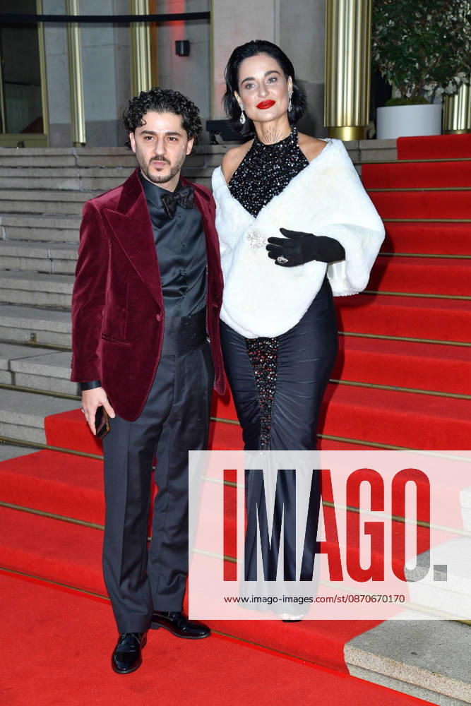 Rauand Taleb and dj trin ty at the 2026 Leipzig Opera Ball at the Leipzig Opera on October 24, 2026