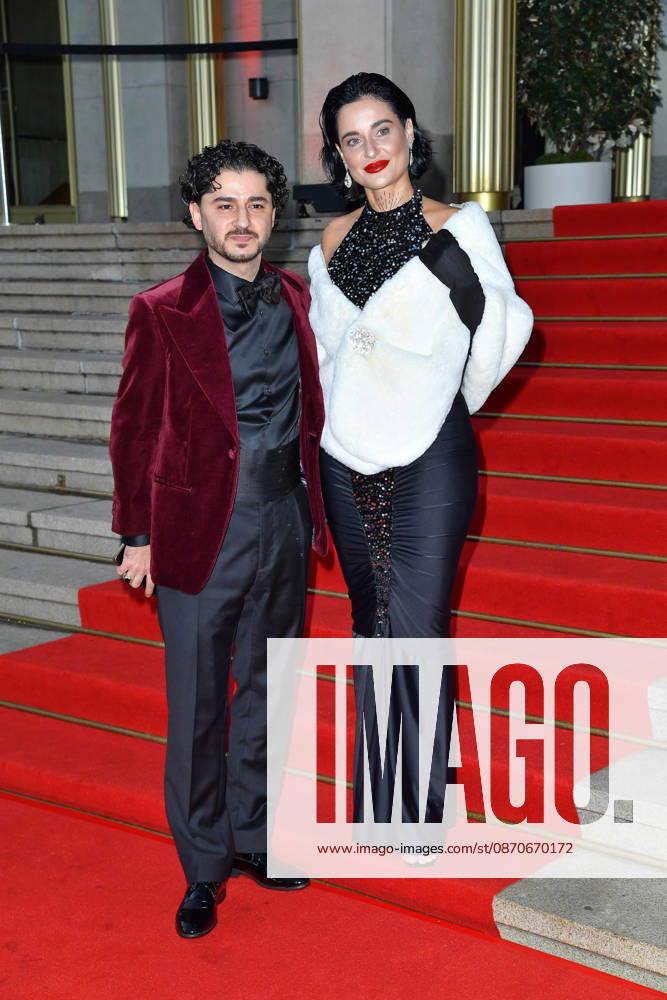 Rauand Taleb and dj trin ty at the 2026 Leipzig Opera Ball at the Leipzig Opera on October 24, 2026
