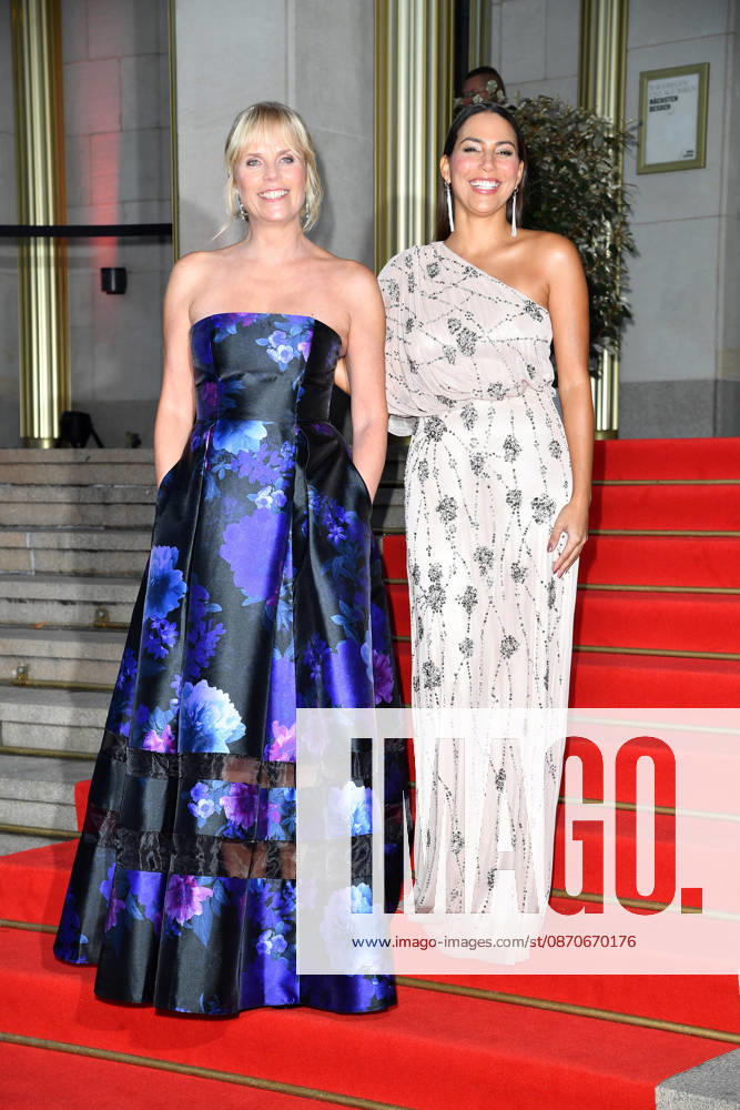 Melanie Marschke and Amy Mussul at the 2026 Leipzig Opera Ball at the Leipzig Opera on October 24, 2026