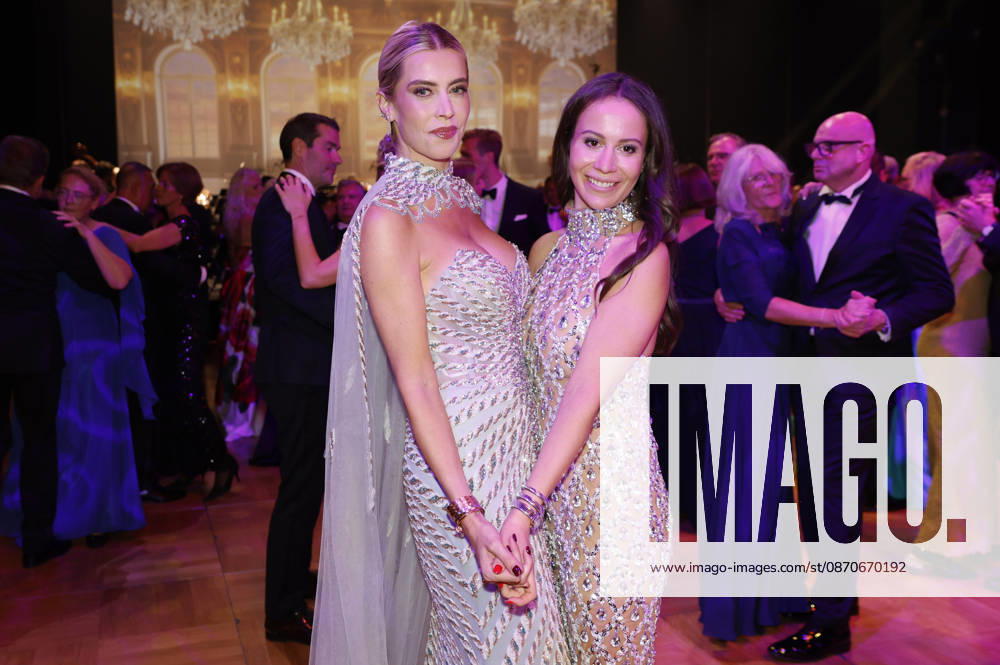Verena Kerth with a guest at the 31st Leipzig Opera Ball 2026 at the Leipzig Opera, Leipzig, October 24, 2026 Foto:xR.xStoffelsx xFuturexImagex opernball2026_6102