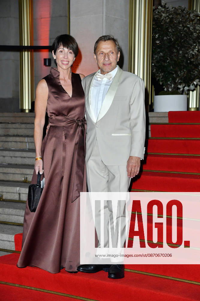Richy Müller with his wife Christl Stumhofer at the 2026 Leipzig Opera Ball at the Leipzig Opera on October 24, 2026