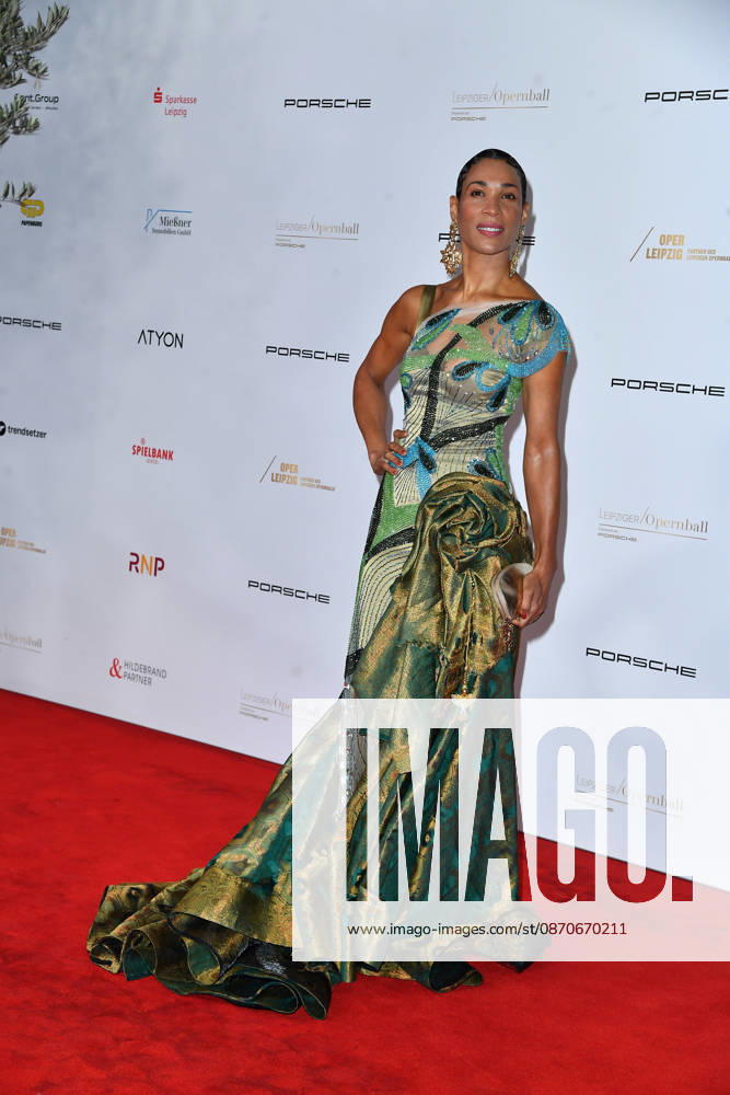 Annabelle Mandeng at the 2026 Leipzig Opera Ball at the Leipzig Opera on October 24, 2026