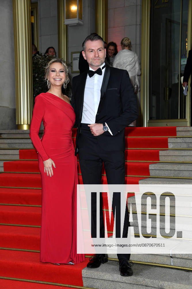 Susanne Klehn with her boyfriend Michael Heinz at the 2026 Leipzig Opera Ball at the Leipzig Opera on October 24, 2026