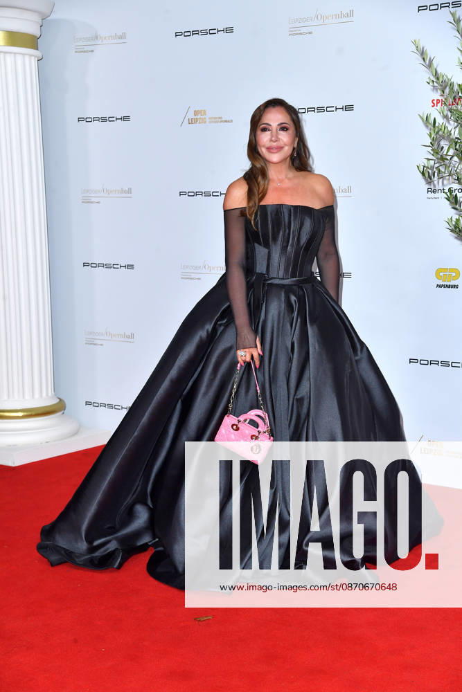 Simone Thomalla at the 2026 Leipzig Opera Ball at the Leipzig Opera on October 24, 2026