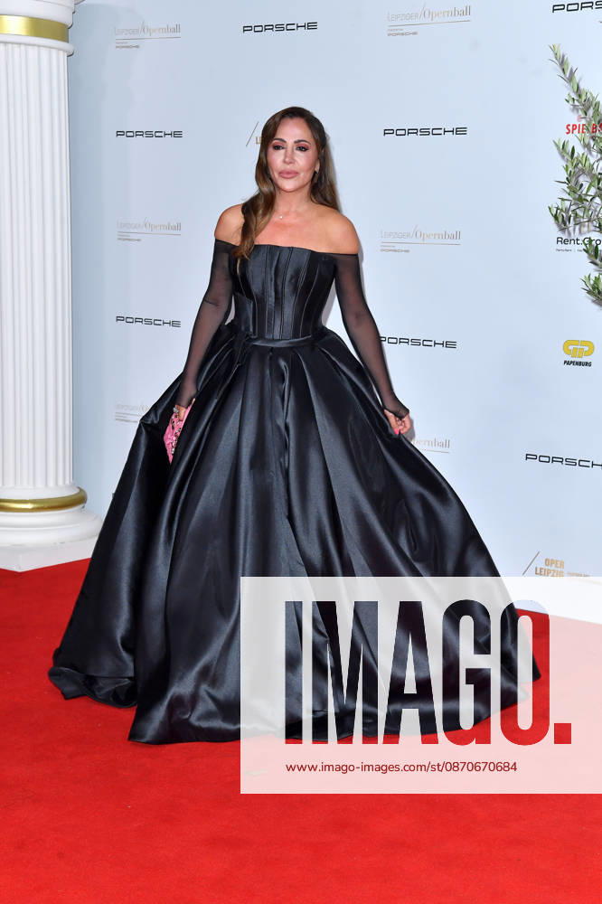 Simone Thomalla at the 2026 Leipzig Opera Ball at the Leipzig Opera on October 24, 2026