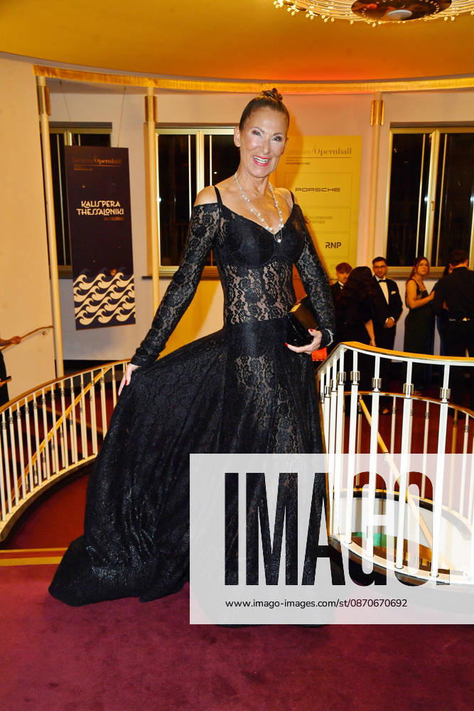 Eva Lutz at the 2026 Leipzig Opera Ball at the Leipzig Opera on October 24, 2026