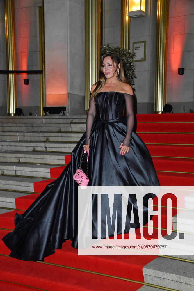 Simone Thomalla at the 2026 Leipzig Opera Ball at the Leipzig Opera on October 24, 2026
