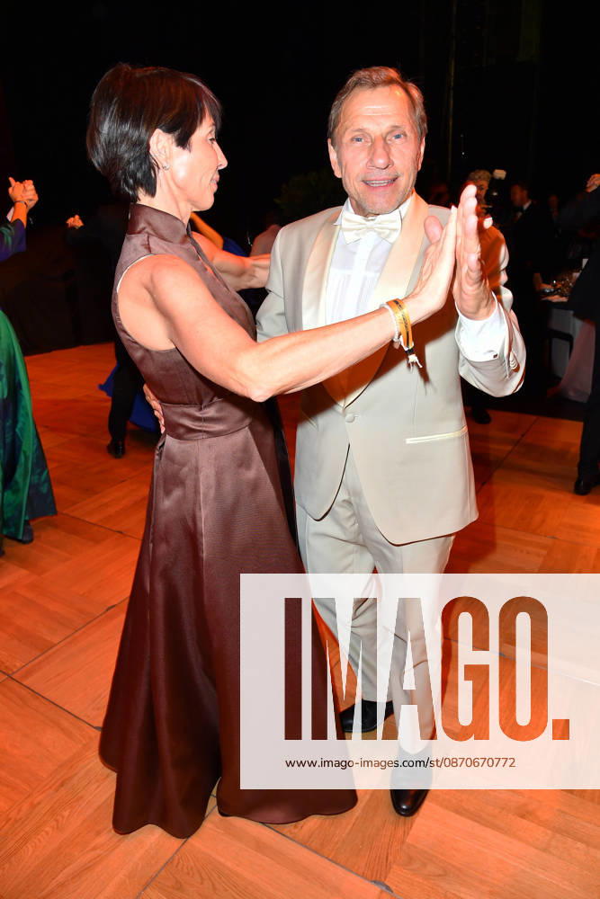 Richy Müller with his wife Christl Stumhofer at the 2026 Leipzig Opera Ball at the Leipzig Opera on October 24, 2026