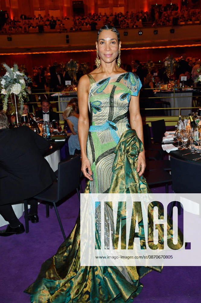 Annabelle Mandeng at the 2026 Leipzig Opera Ball at the Leipzig Opera on October 24, 2026