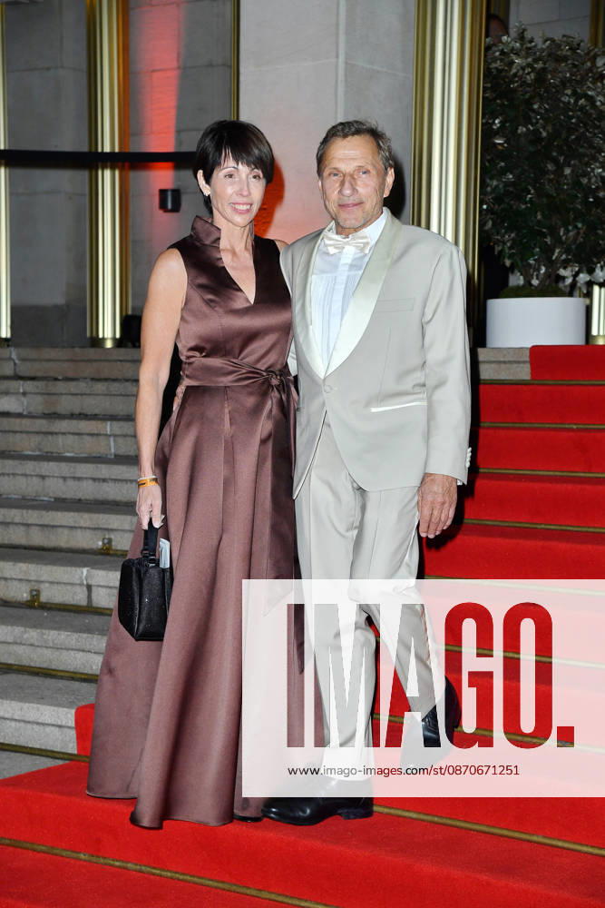 Richy Müller with his wife Christl Stumhofer at the 2026 Leipzig Opera Ball at the Leipzig Opera on October 24, 2026