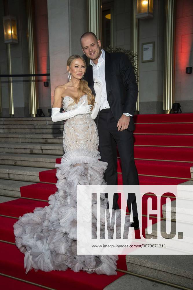 ABB OPERA BALL: Jenny Elvers and her son Paul Jolig will be guests at the 31st Leipzig Opera Ball 2026 at the Opera House on October 24, 2026, in Leipzig, Saxony, Germany