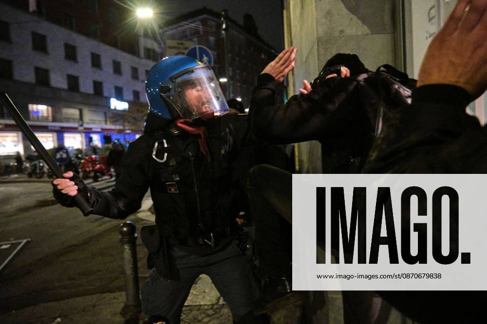 Thousands of people gathered spontaneously in Piazza del Nettuno before setting off in a march through the city centre. Clashes broke out along Via Marconi. Several people were injured, and a young man lost consciousness after being tackled by police. A police water cannon was also used from behind the protesters and hit the ambulance that was assisting the unconscious man. In protest, demonstrators sat down in front of the police line, which, after several minutes, decided to disband its wall of shields. Bologna Italy