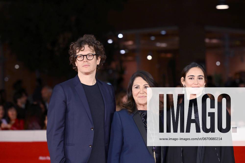 Leonardo Bigazzi, Beatrice Bulgari, and Ginevra Bulgari on the red carpet for the film Riverrun at the 21st Rome Film Fest. Rome, October 24, 2026 Rome Italy - ZUMAa289 20261024_zia_a289_617