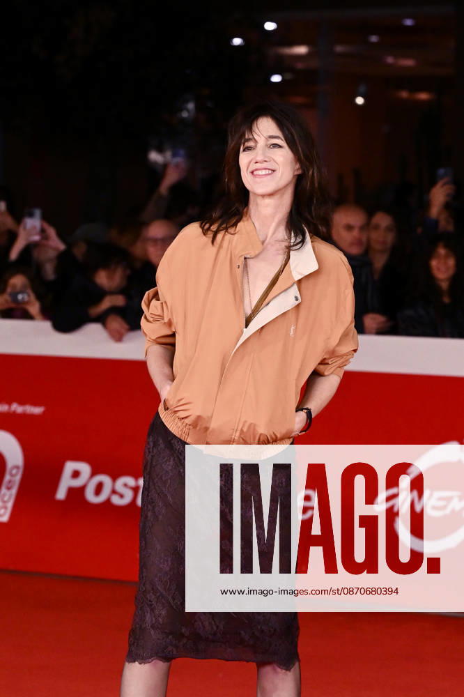 Charlotte Gainsbourg on the red carpet for Riverrun at the 21st Rome Film Fest. Rome, October 24, 2026 Rome Italy - ZUMAa289 20261024_zia_a289_634
