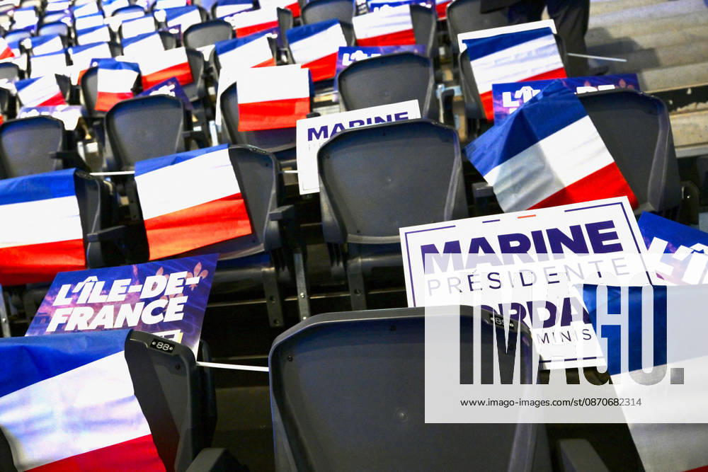 Biggest Meeting to Launch the 2027 Presidential Election of RN - Orleans Atmosphere during biggest meeting to launch the 2027 presidential election of French far-right party RN in Orleans, France on October 25 2026. Photo by Franck Castel ABACAPRESS.COM Orleans France