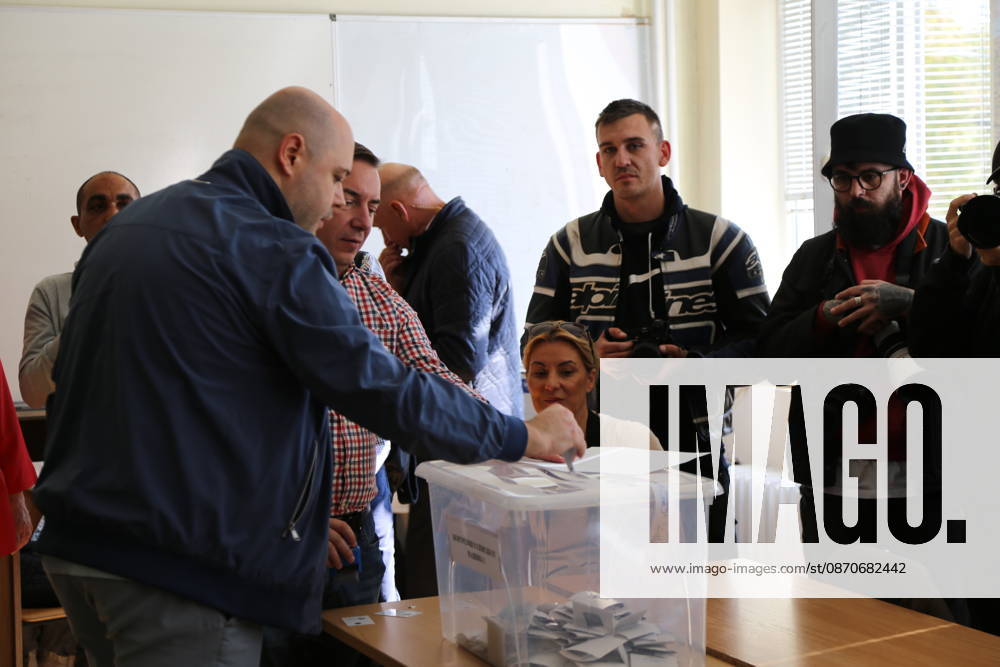 (261025) -- SOFIA, Oct. 25, 2026 -- Bulgarian citizens vote during the presidential election at a polling station in Sofia, Bulgaria, Oct. 25, 2026. Bulgarians went to the polls on Sunday to elect their next president. As many as 6.59 million voters are eligible to choose from 27 candidates, including incumbent President Iliana Iotova, according to the country s Central Election Commission. Polling stations across the country opened at 7:00 a.m. local time (0500 GMT) and are scheduled to close at 8:00 p.m. The first exit polls may be released immediately after voting ends, while the official results must be announced no later than Tuesday evening. ) BULGARIA-SOFIA-PRESIDENTIAL ELECTION-VOTING LinxHao