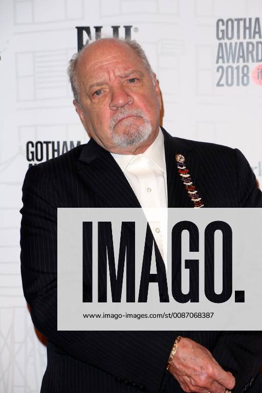 New York, N.Y, USA - PAUL SCHRADER at the 28th Annual IFP Gotham Awards.Cipriani Wall Street, NYC.November 26, 2018.Photos by , Globe Photos Inc New York USA - ZUMAms4_ 20181126_zaa_ms4_009