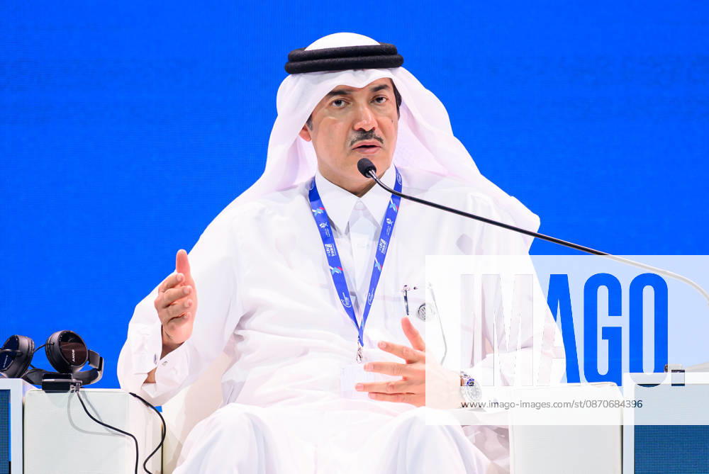 9th World Investment Forum 2026 In Doha Ahmad bin Mohammed Al Sayed, Minister of State for Foreign Trade of the State of Qatar, speaks during a plenary session following the opening ceremony of the 9th World Investment Forum (WIF 2026) in Doha, Qatar, October 25, 2026. The three-day global summit is organized by the United Nations Conference on Trade and Development (UNCTAD) in cooperation with the State of Qatar. DOHA Qatar