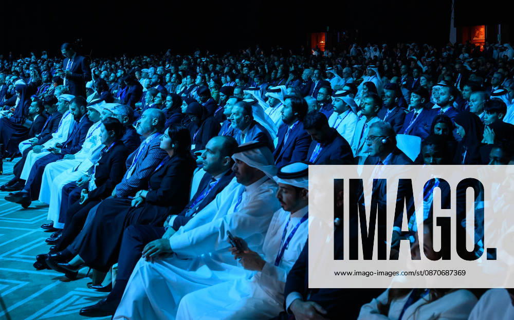 A view of participants seated during the opening hall ceremony at the 9th World Investment Forum (WIF 2026). The three-day summit, organized by United Nations Conference on Trade and Development Doha Qatar - ZUMAs197 20261025_aaa_s197_081
