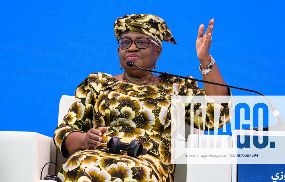 Ngozi Okonjo-Iweala, Director-General, World Trade Organization, speaks during a plenary session following the opening ceremony of the 9th World Investment Forum (WIF 2026). The three-day summit, organized by United Nations Conference on Trade and Development Doha Qatar - ZUMAs197 20261025_aaa_s197_094